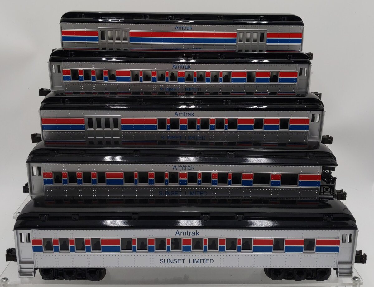 Williams 6209 Sunset Limited Classic Madison Style Passenger 5-Car Set LN/Box