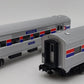 MTH 30-6004 O Amtrak Streamlined Combine/Diner Set Passenger Set (Set of 2) LN/Box