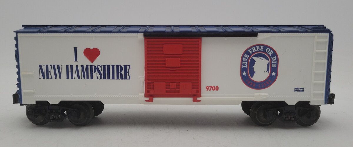 Lionel 6-19970 O Gauge I Love New Hampshire Boxcar #9700 EX