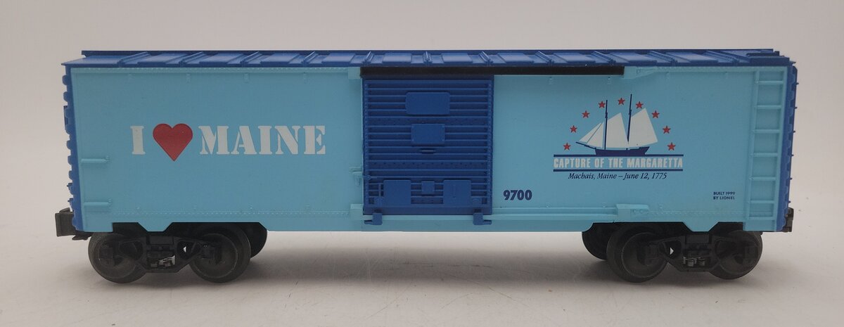 Lionel 6-19968 O Gauge I Love Maine Boxcar #9700 EX