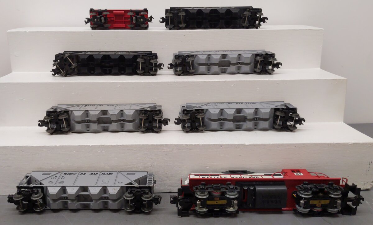 Lionel 6-11749 O Gauge Western Maryland Service Station Diesel Train Set EX/Box