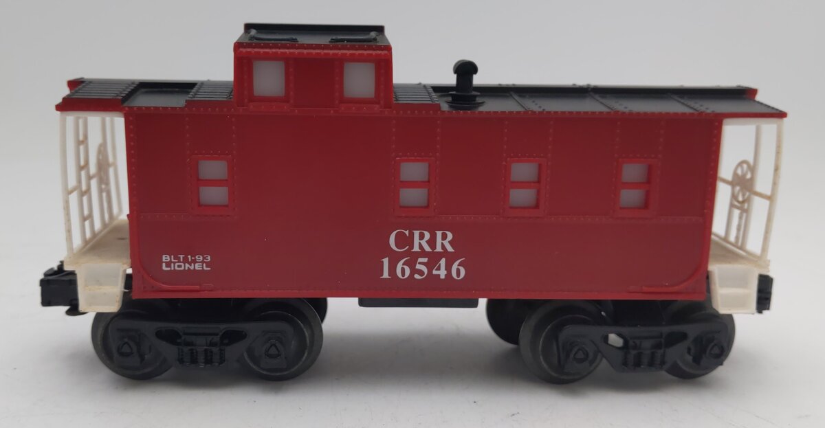 Lionel 6-16546 O Gauge Clinchfield Square-Window Illuminated Caboose EX/Box