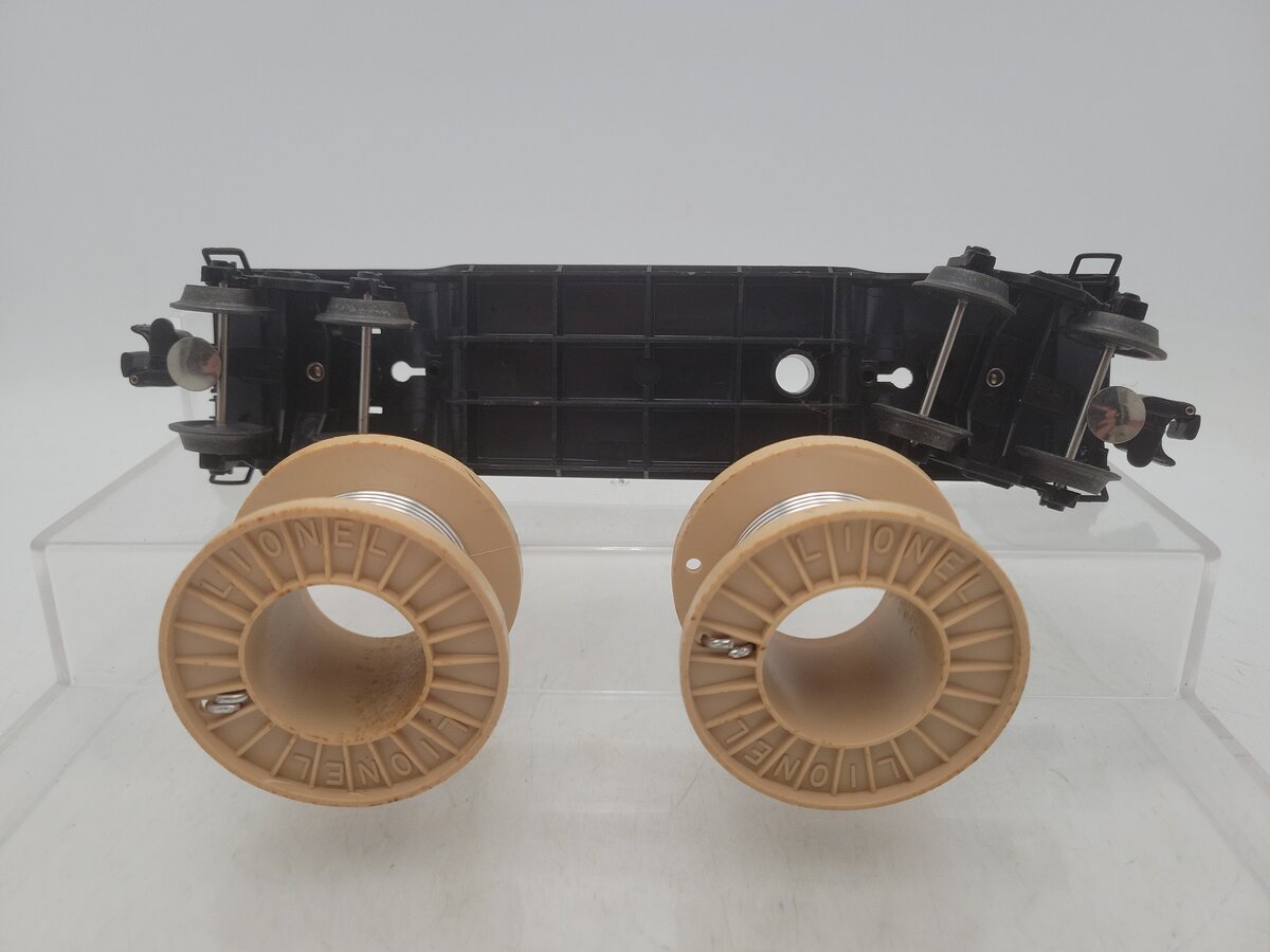 Lionel 6-16324 O/O27 Gauge Pennsylvania Depressed Center Flatcar W/Cable Reels EX/Box