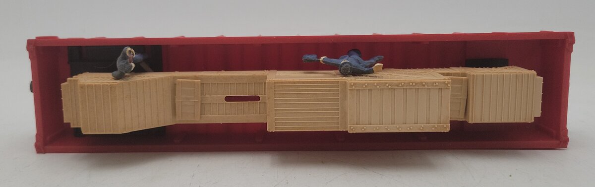 Lionel 6-16674 O Gauge Pinkerton Animated Gondola EX/Box