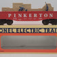 Lionel 6-16674 O Gauge Pinkerton Animated Gondola EX/Box