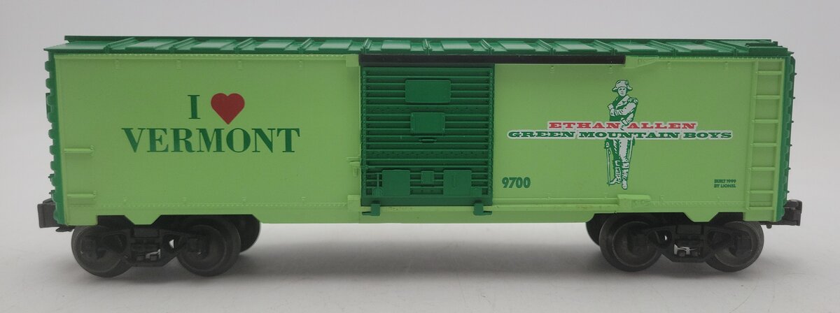 Lionel 6-19969 O Gauge I Love Vermont Boxcar #9700 EX