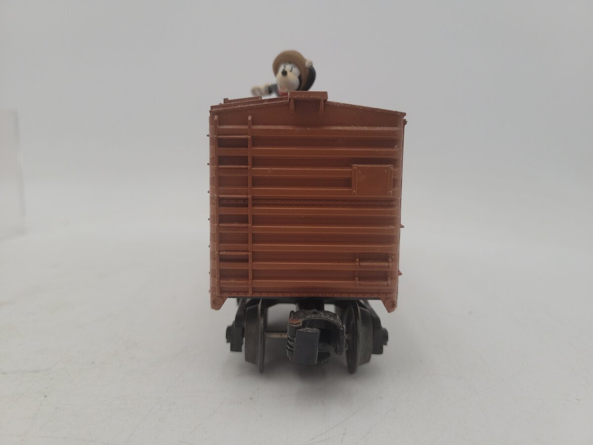 Lionel 6-16686 O Gauge Disney Mickey Mouse & Big Bad Pete Animated Boxcar EX/Box