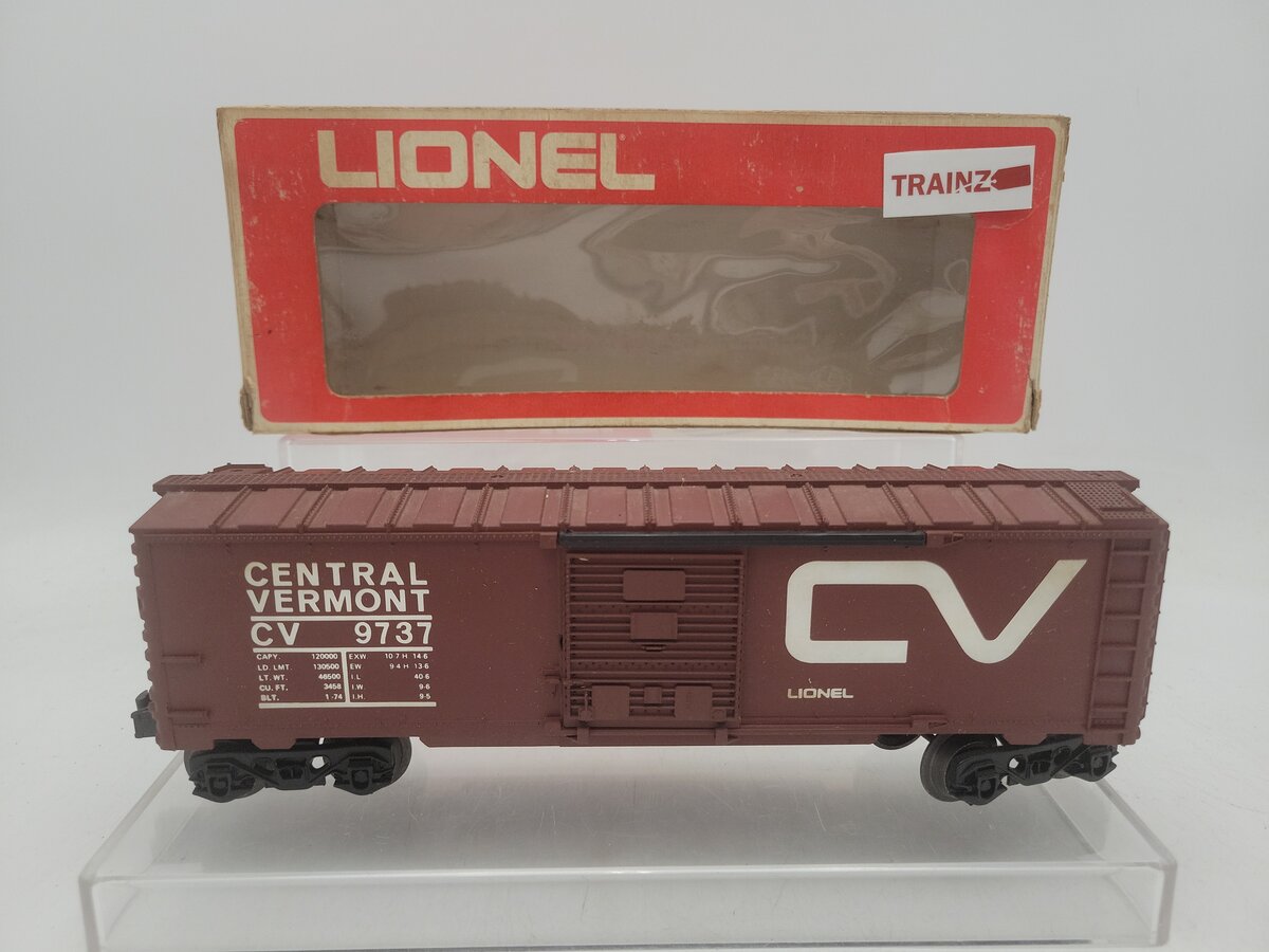 Lionel 6-9737 O Gauge Central Vermont Boxcar EX/Box