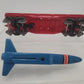 Lionel 6-16352 O / O27 Gauge US Military Flatcar W/Cruise Missile #16352 EX/Box