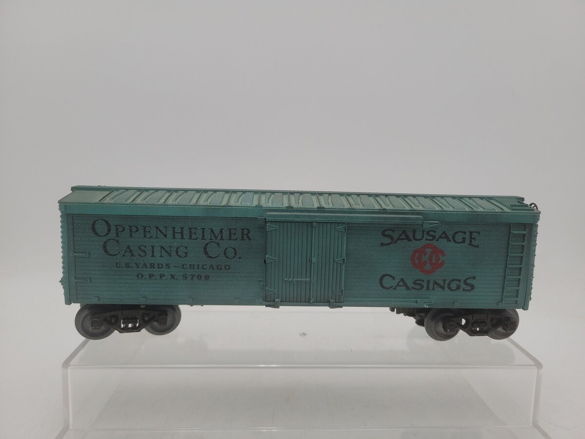 Lionel 6-5700 O / O27 Gauge Oppenheimer Casing Co. Woodside Reefer VG/Box