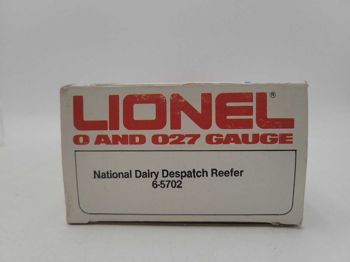 Lionel 6-5702 O / O27 Gauge National Dairy Despatch Reefer Car VG/Box