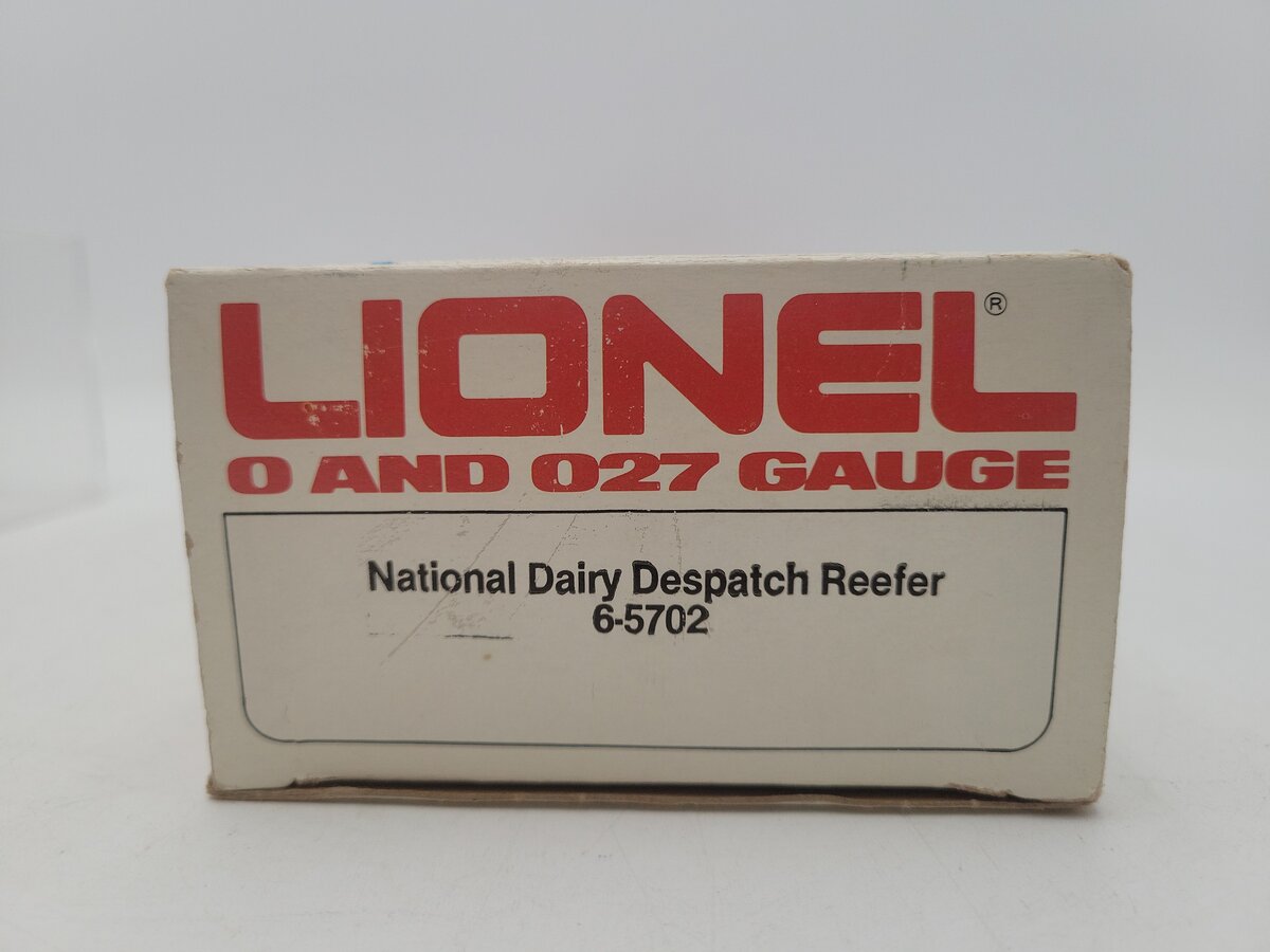 Lionel 6-5702 O / O27 Gauge National Dairy Despatch Reefer Car VG/Box