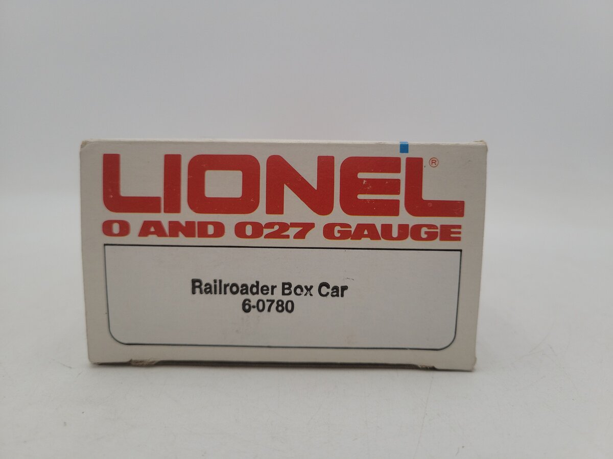 Lionel 6-0780 O /O27 Gauge LRRC 1982 Special Edition Railroader Club Boxcar EX/Box