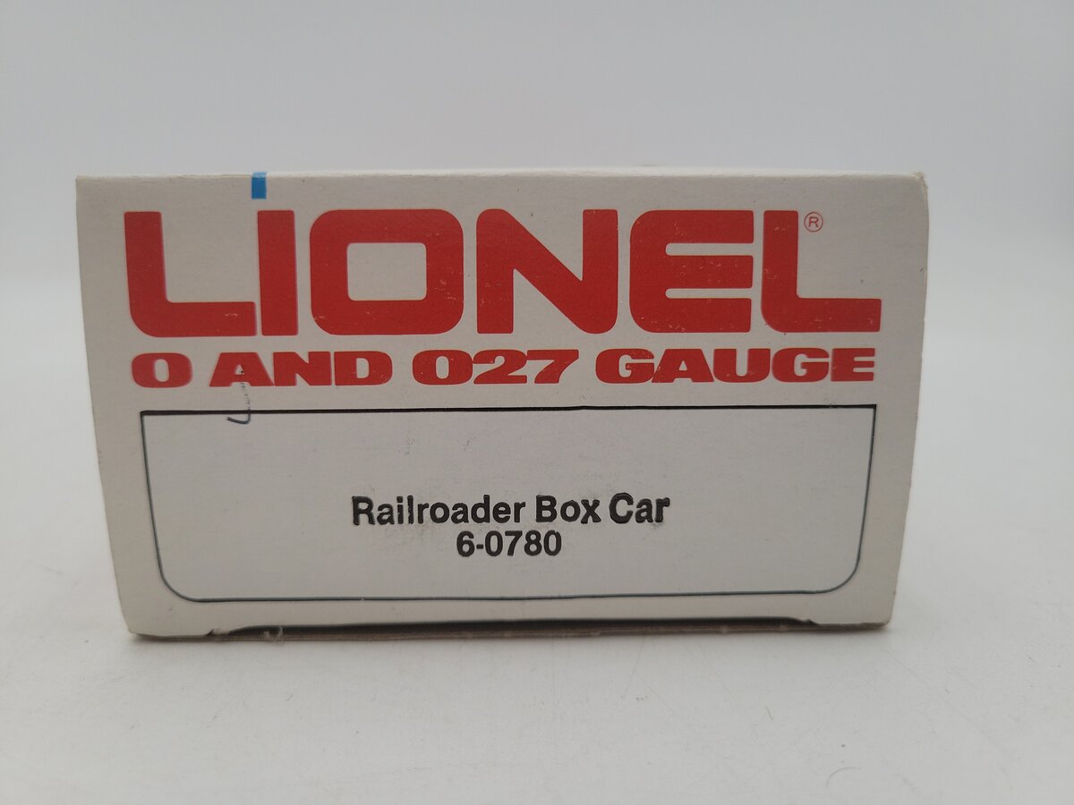 Lionel 6-0780 O /O27 Gauge LRRC 1982 Special Edition Railroader Club Boxcar EX/Box
