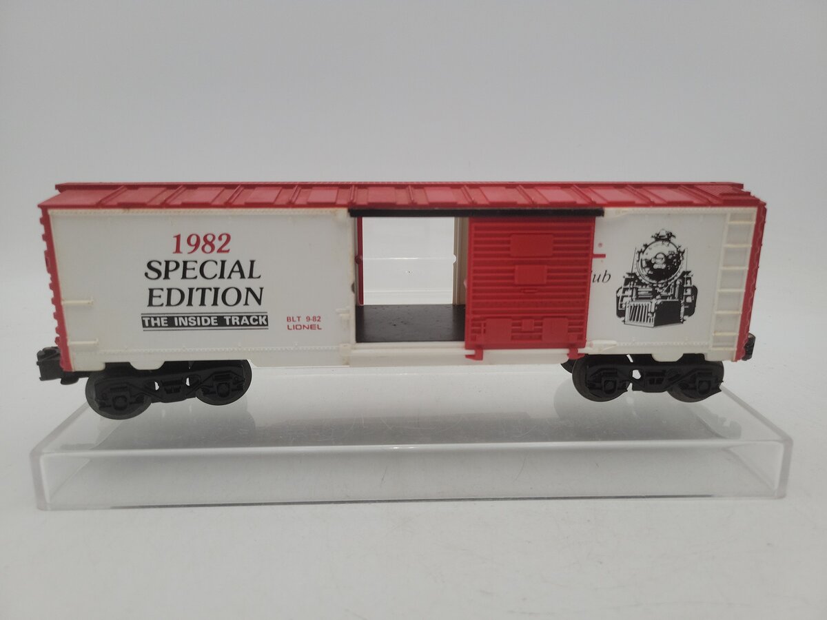 Lionel 6-0780 O /O27 Gauge LRRC 1982 Special Edition Railroader Club Boxcar EX/Box