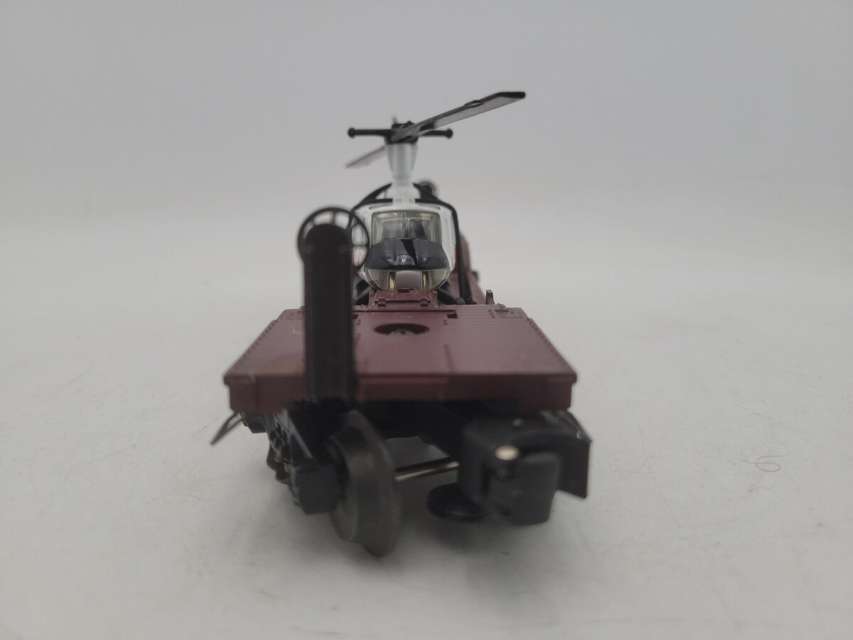Lionel 6-16968 O Gauge Aviation Flatcar with Lionel Helicopter #6461 EX/Box