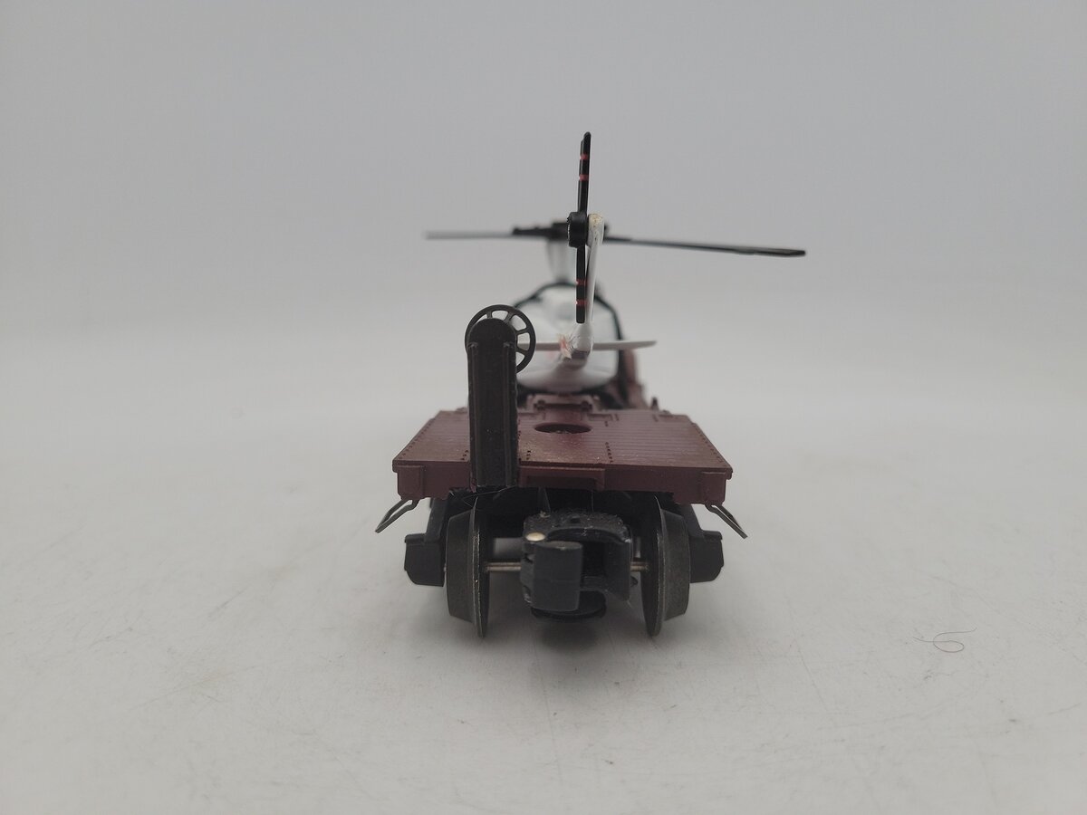 Lionel 6-16968 O Gauge Aviation Flatcar with Lionel Helicopter #6461 EX/Box