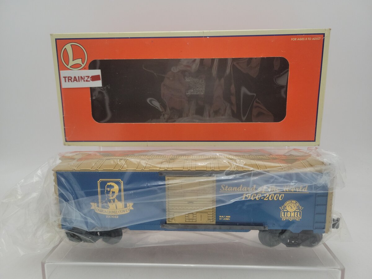 Lionel 6-39202 O Gauge Lionel Centennial Standard of the World 1900-2000 Boxcar NIB