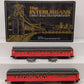 K-Line K2701A O Gauge CSS&SB Interurban Rail Car Set EX/Box