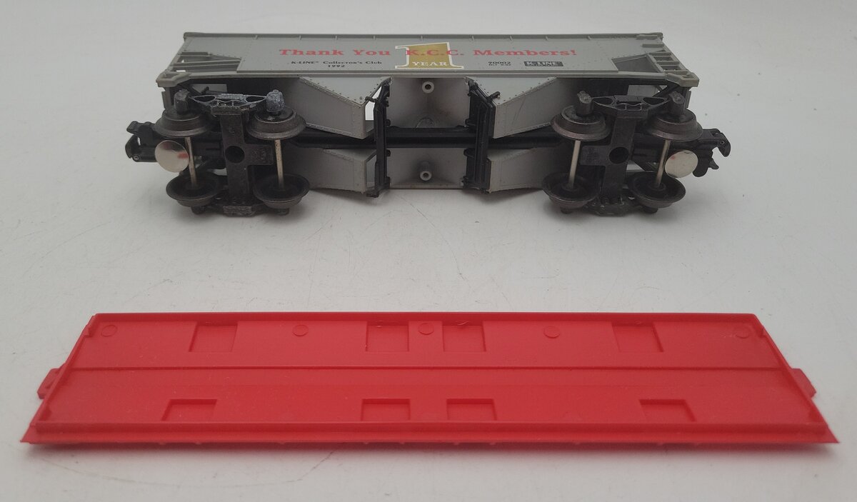 K-Line K90002 O Gauge 1992 Collector Club 2-Bay Covered Hopper Car #90002 EX/Box