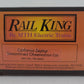 MTH 30-6053 O California Zephyr Streamlined Observation Car #302 EX/Box