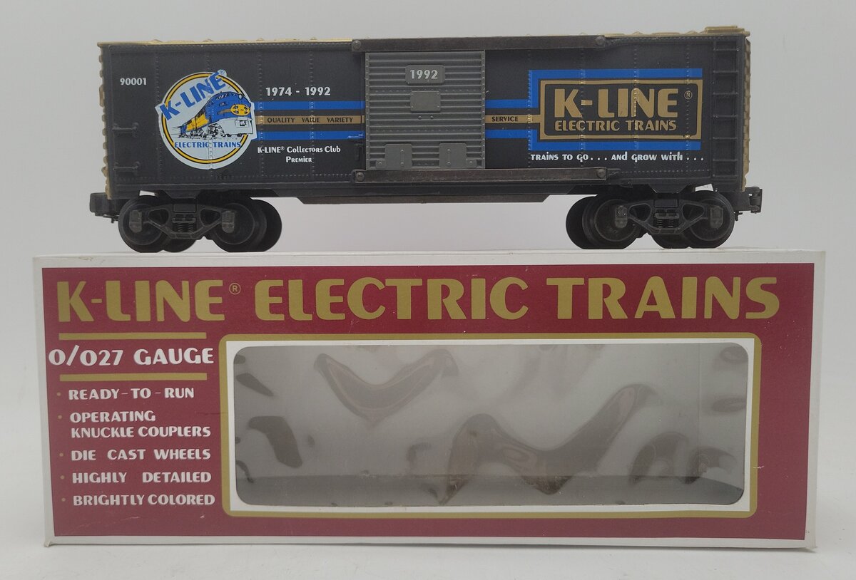 K-Line K90001 O Gauge KCC Premier Classic Boxcar VG/Box