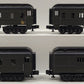 MTH 30-6258 O Gauge Jersey Central O-27 Madison Passenger Car Set (Set of 4) VG
