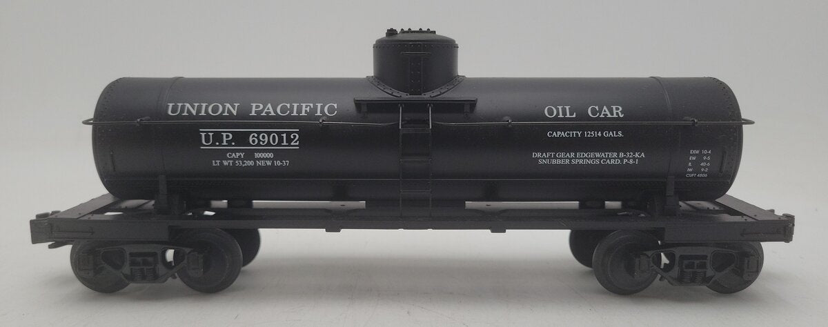 MTH 30-7309 O Gauge Union Pacific Single Dome Tank Car #69012 EX/Box