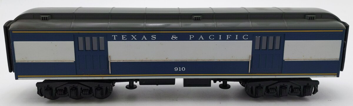 MTH 30-6220 O Gauge Texas & Pacific Madison Baggage Car #910 EX