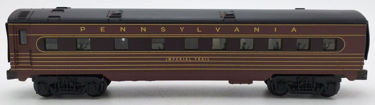 K-Line K4580-8018 O Pennsylvania "Imperial Trail" 13" Streamliner Pullman Car EX
