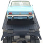 MTH 30-7617 O Gauge MTH Auto Transport Flat Car with 2 Ertl '64 Mustangs EX
