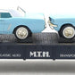 MTH 30-7617 O Gauge MTH Auto Transport Flat Car with 2 Ertl '64 Mustangs EX