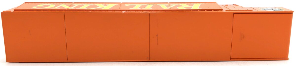 MTH 30-50004 O Gauge Big Mo Vendor Trailer Interior Illumination Opening Doors EX