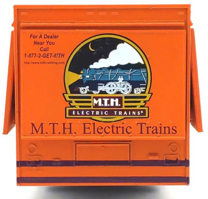 MTH 30-50004 O Gauge Big Mo Vendor Trailer Interior Illumination Opening Doors EX
