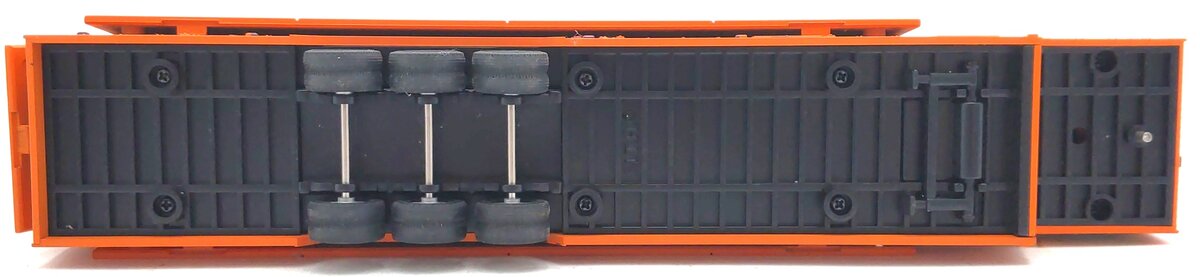 MTH 30-50004 O Gauge Big Mo Vendor Trailer Interior Illumination Opening Doors EX
