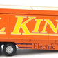 MTH 30-50004 O Gauge Big Mo Vendor Trailer Interior Illumination Opening Doors EX
