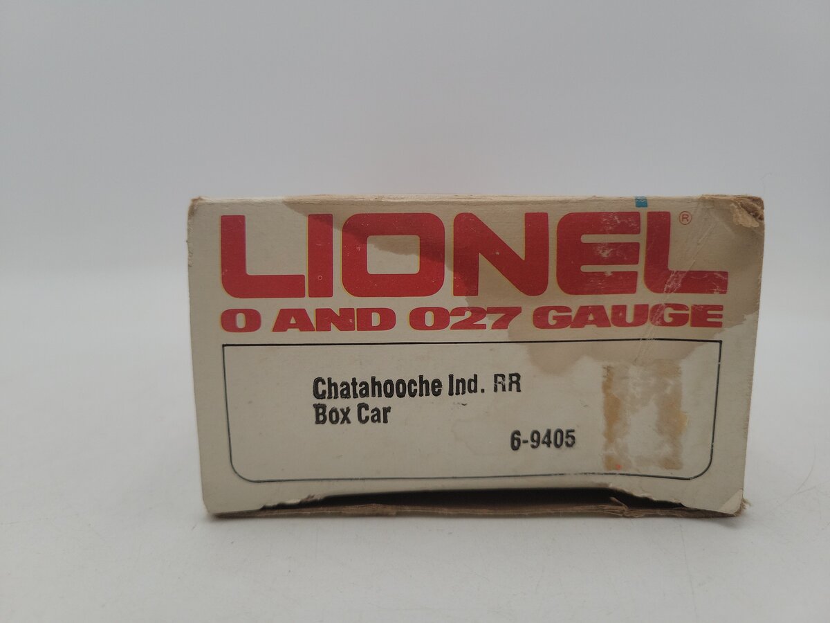 Lionel 6-9405 O Gauge Chattahoochee Industrial RR Boxcar #9405 VG/Box