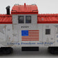 K-Line K613-7471 O 13 Colonies Extended Lighted Caboose #6137471 EX