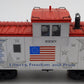 K-Line K613-7471 O 13 Colonies Extended Lighted Caboose #6137471 EX