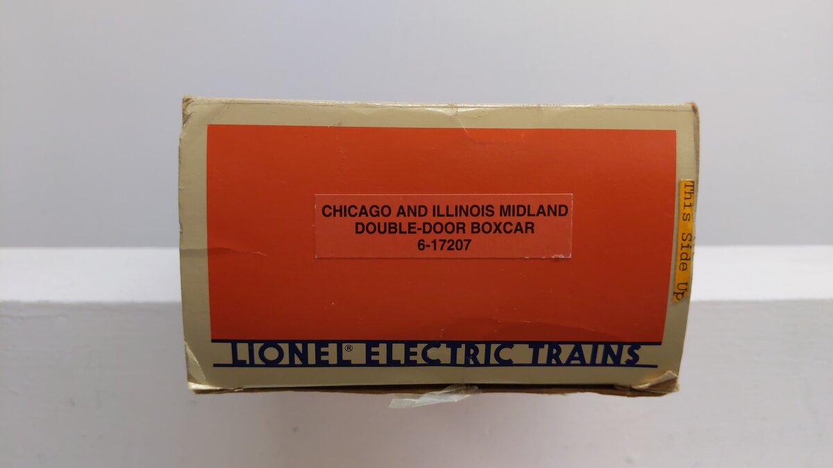 Lionel 6-17207 O Gauge Chicago & Illinois Midland Double Door Boxcar #17207 EX/Box