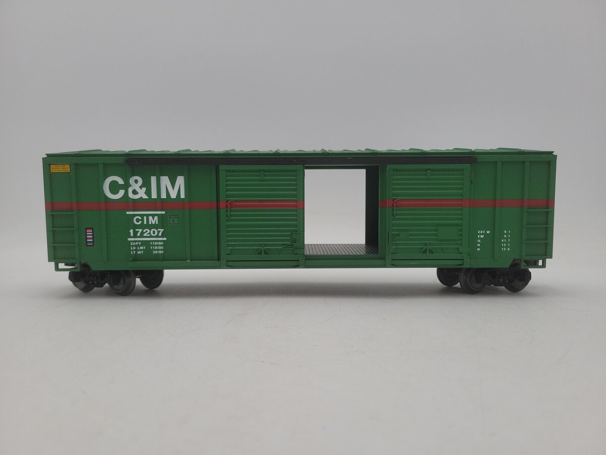 Lionel 6-17207 O Gauge Chicago & Illinois Midland Double Door Boxcar #17207 EX/Box
