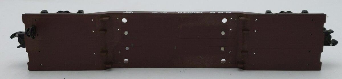 K-Line K665501 O Gauge Pennsylvania Depressed Center Flatcar w/ 2 Transformers VG