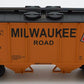 MTH 20-97109 O Gauge Milwaukee Road PS-2 Hopper Car #52495 EX