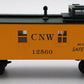 MTH 30-7707 O Gauge Chicago Northwestern Semi-Scale Caboose #12560 EX