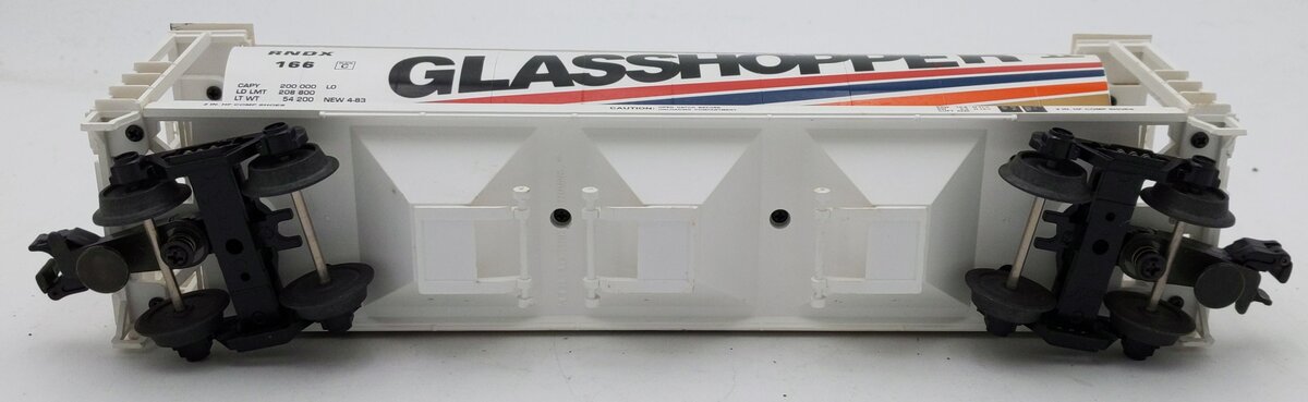 MTH 20-97442 O Gauge RNDX MTHRRC-2001 Glasshopper II Cylindrical Hopper #166 VG