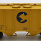 MTH 20-97102 O Gauge Baltimore & Ohio Chessie PS2 Covered Hopper #631123 EX