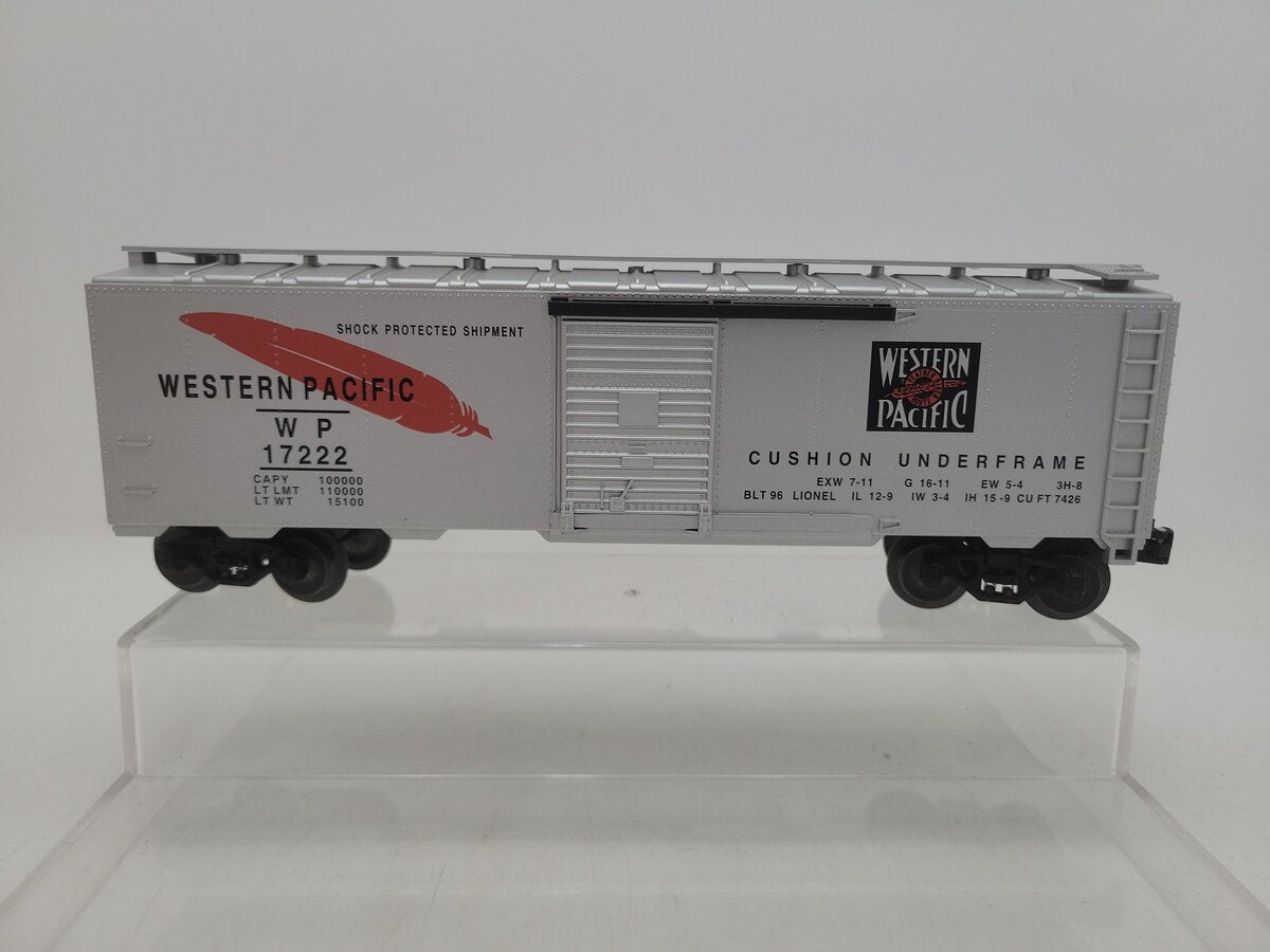 Lionel 6-17222 O Gauge Western Pacific Boxcar #17222 EX/Box