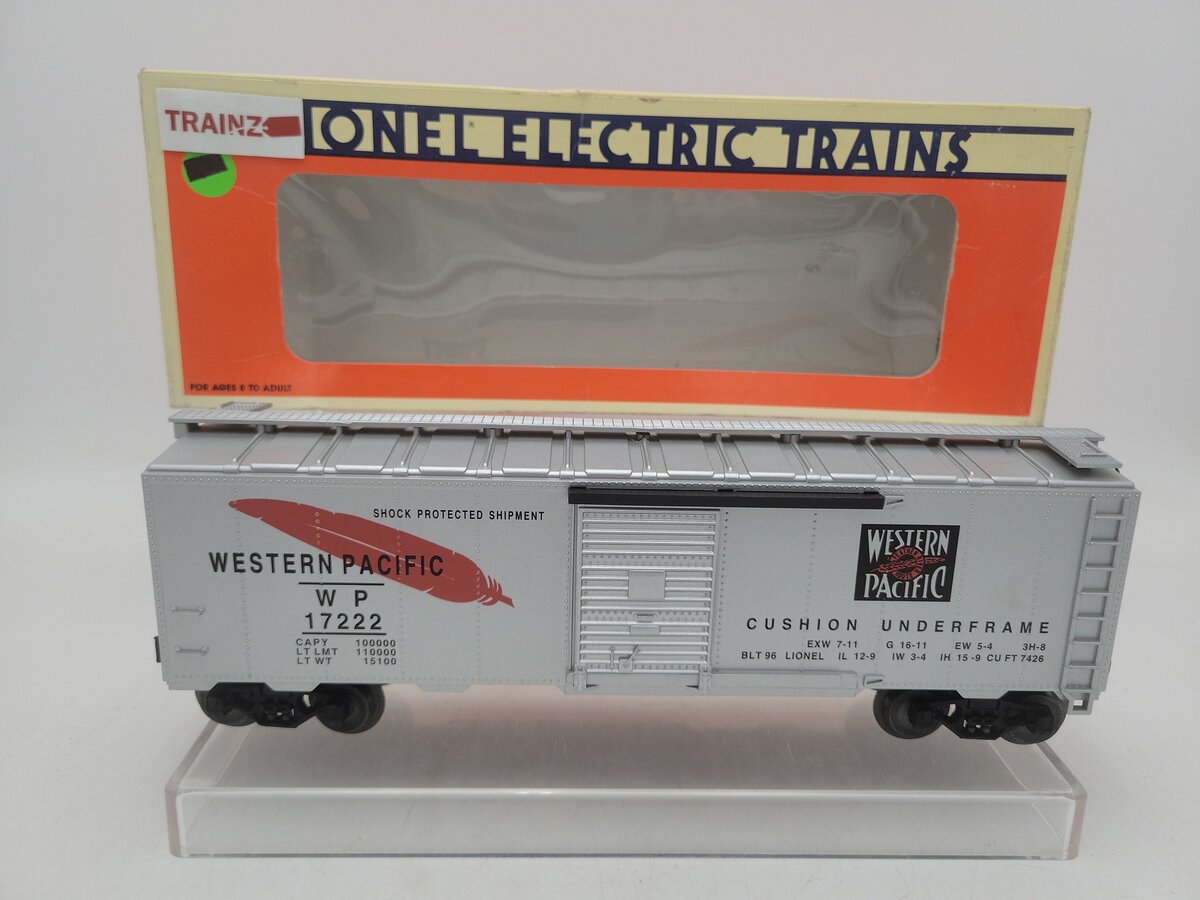 Lionel 6-17222 O Gauge Western Pacific Boxcar #17222 EX/Box
