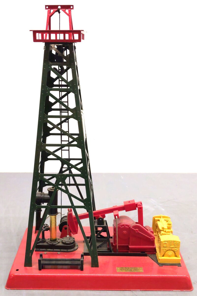 MTH 30-9027 O Gauge 455 Operating Oil Derrick EX