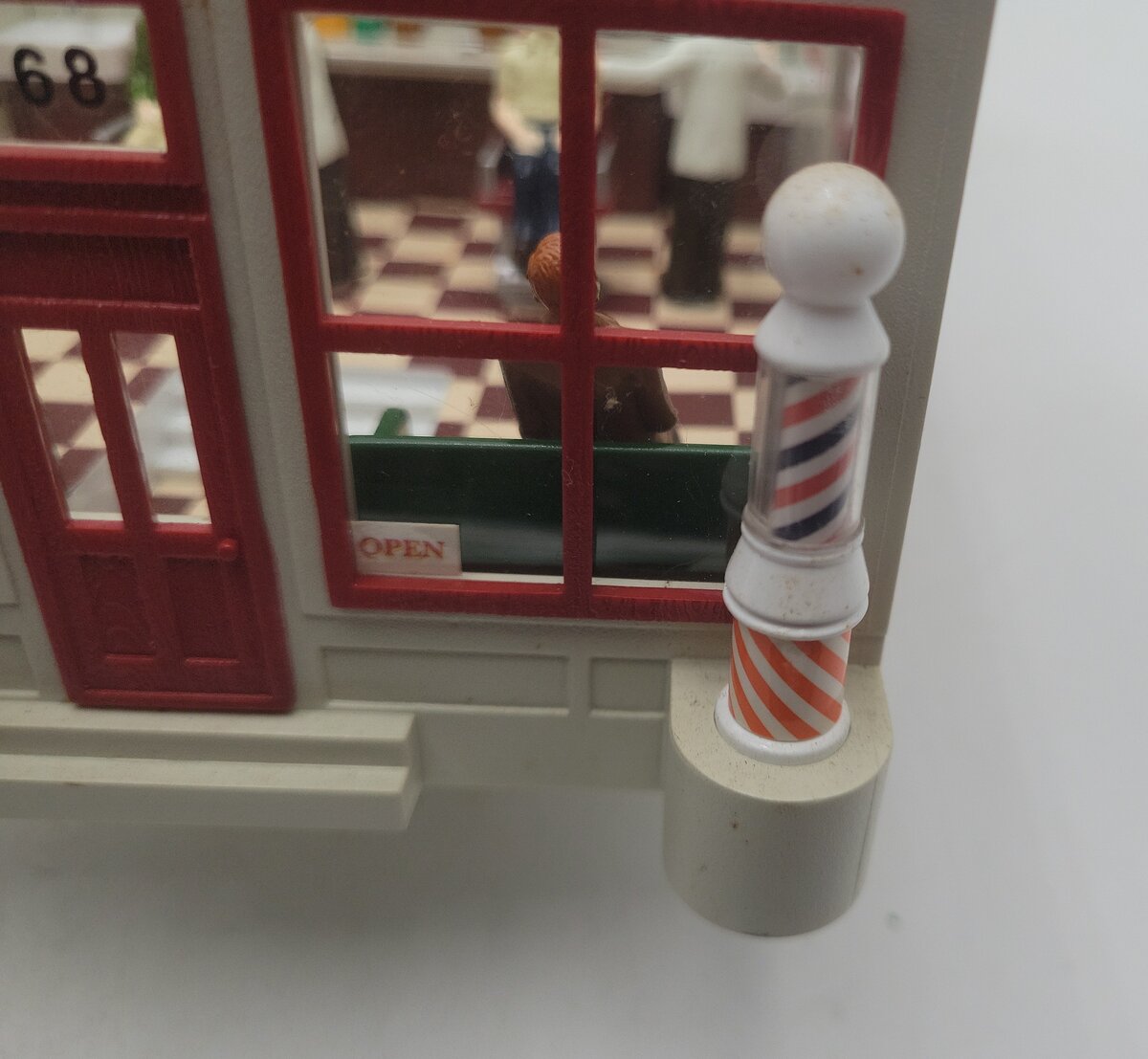 Lionel 6-14168 O Harry's Operating Barber Shop VG